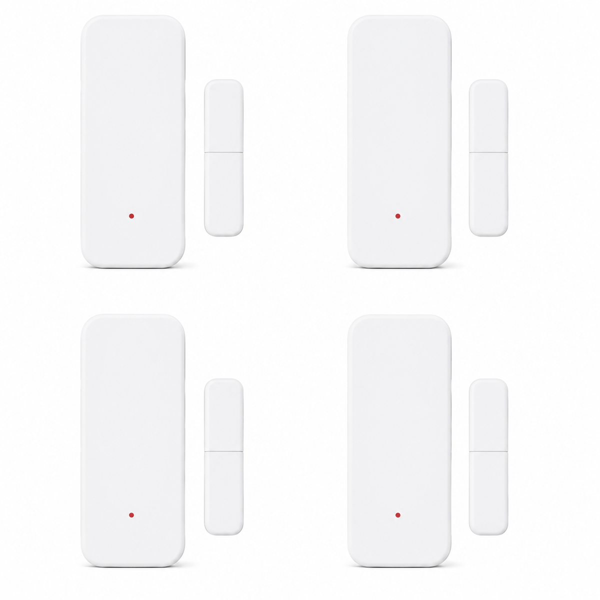 Smart WiFi Door & Window Sensor Kit | Real-Time Security Alerts for Home Protection