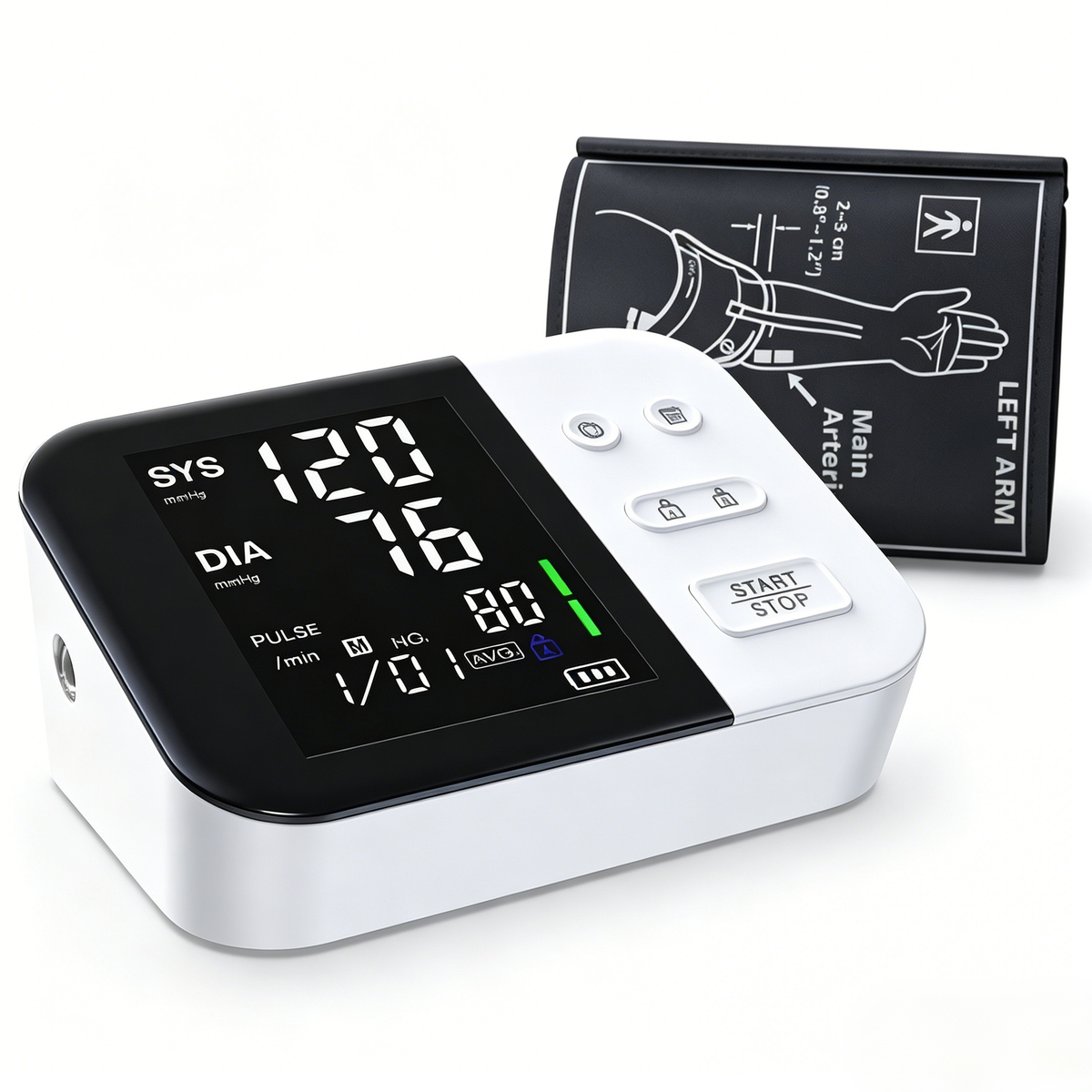 Digital Blood Pressure Monitor | Automatic Upper Arm Blood Pressure Monitor for Home Use