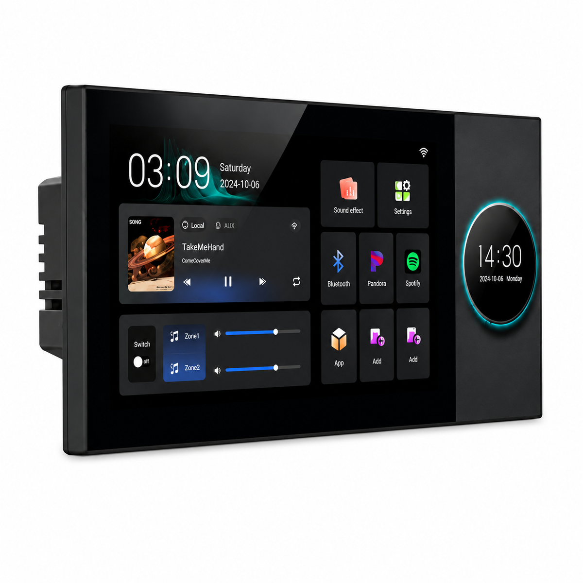 8-Inch Smart Home Control Panel with AI Voice Control | Android Home Automation Hub
