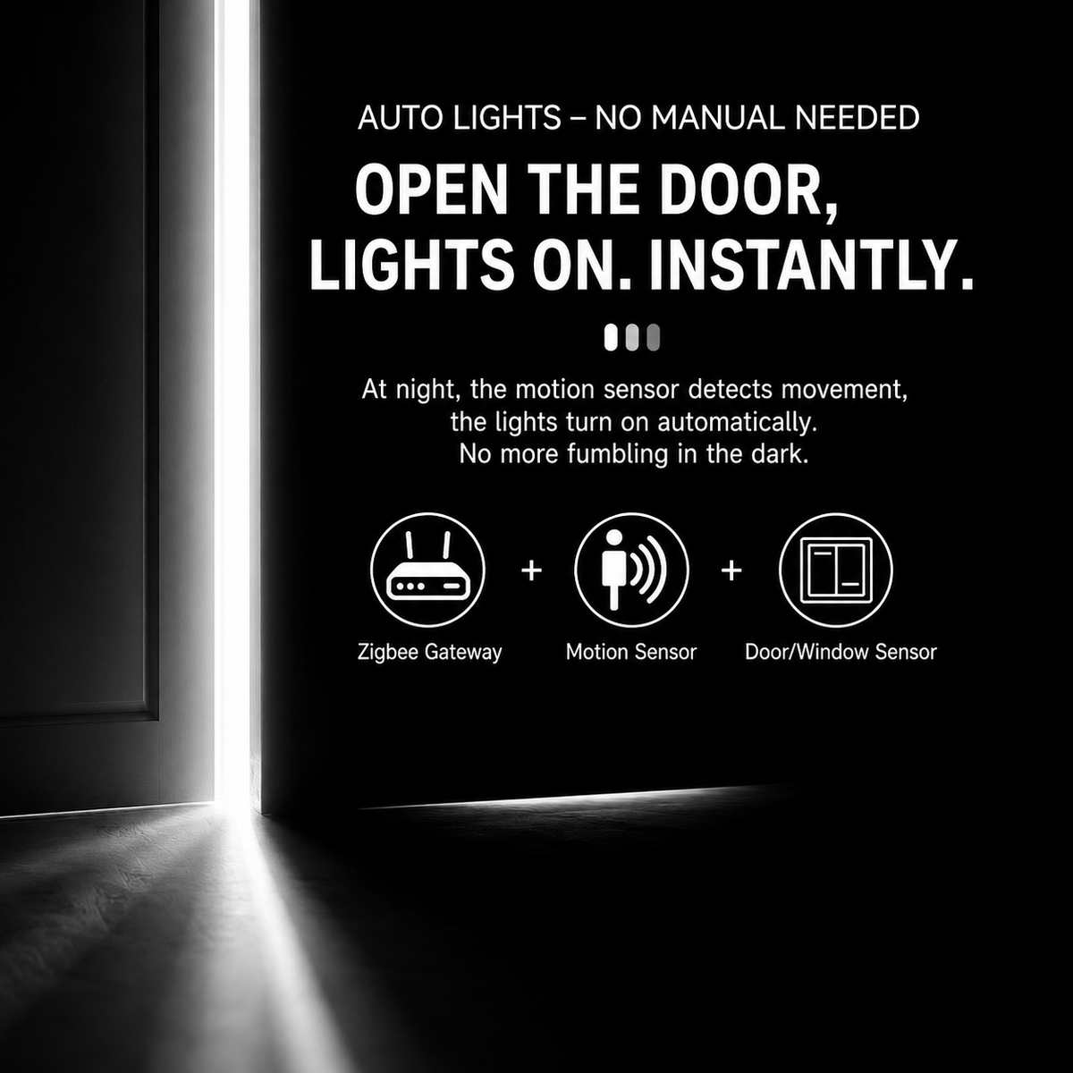 Zigbee Smart Switch (No Neutral) | Smart Light Switch with App & Voice Control