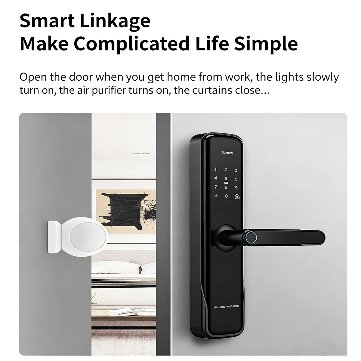 Smart Zigbee PIR Motion Sensor | Wireless Motion Detector for Smart Home