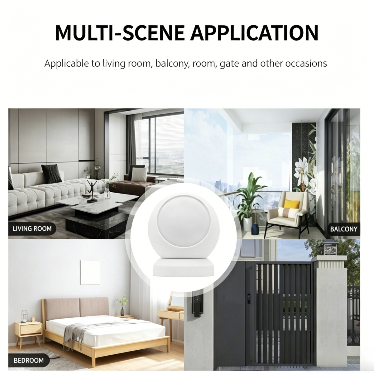 Smart Zigbee PIR Motion Sensor | Wireless Motion Detector for Smart Home