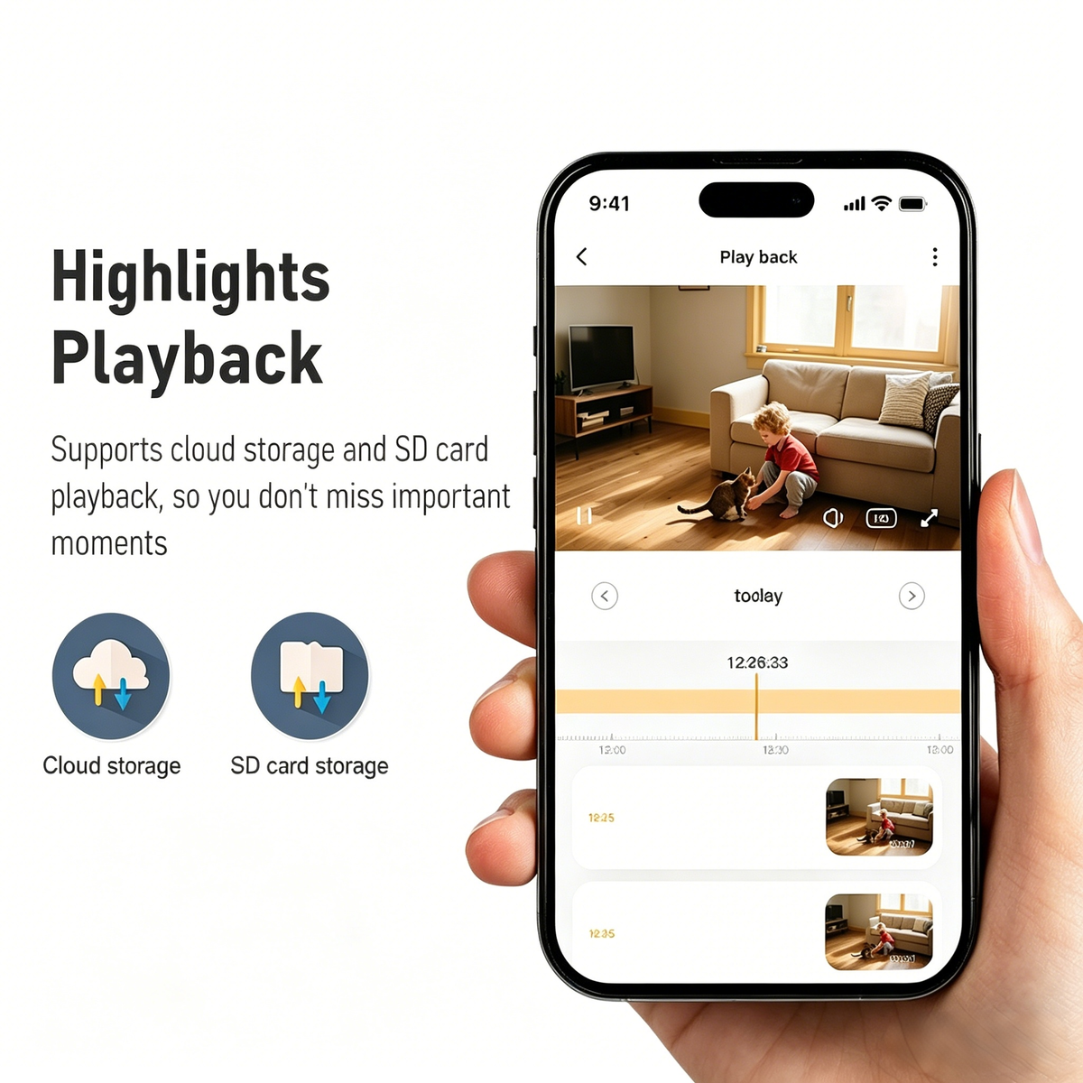 Dual Lens PTZ Security Camera | AI WiFi Outdoor Camera with Dual View & Color Night Vision