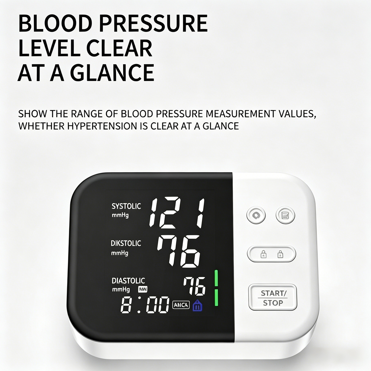 Digital Blood Pressure Monitor | Automatic Upper Arm Blood Pressure Monitor for Home Use