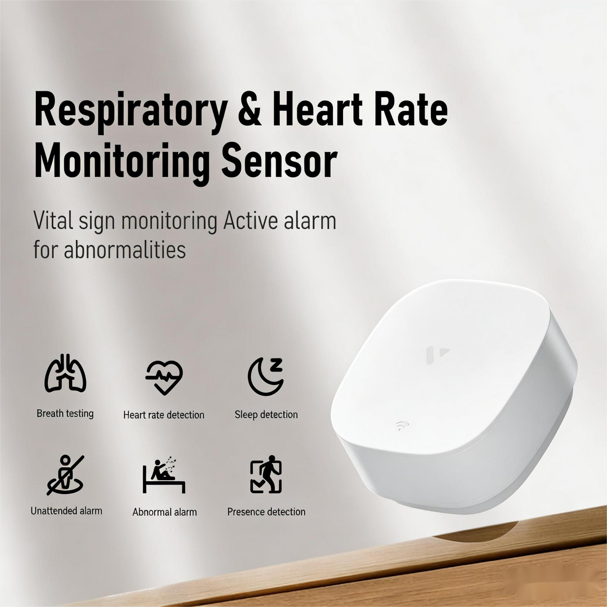 Non-Contact Vital Signs Monitoring Radar | mmWave Breathing & Heart Rate Sensor